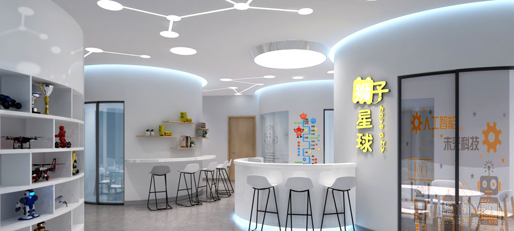 獅子星球兒童培訓機構前臺